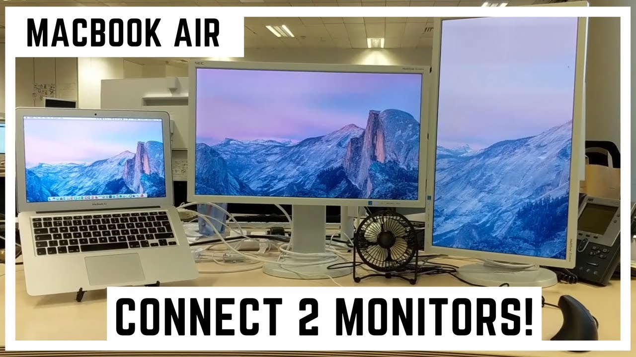 How To Connect Your Mac With Two Monitors 1