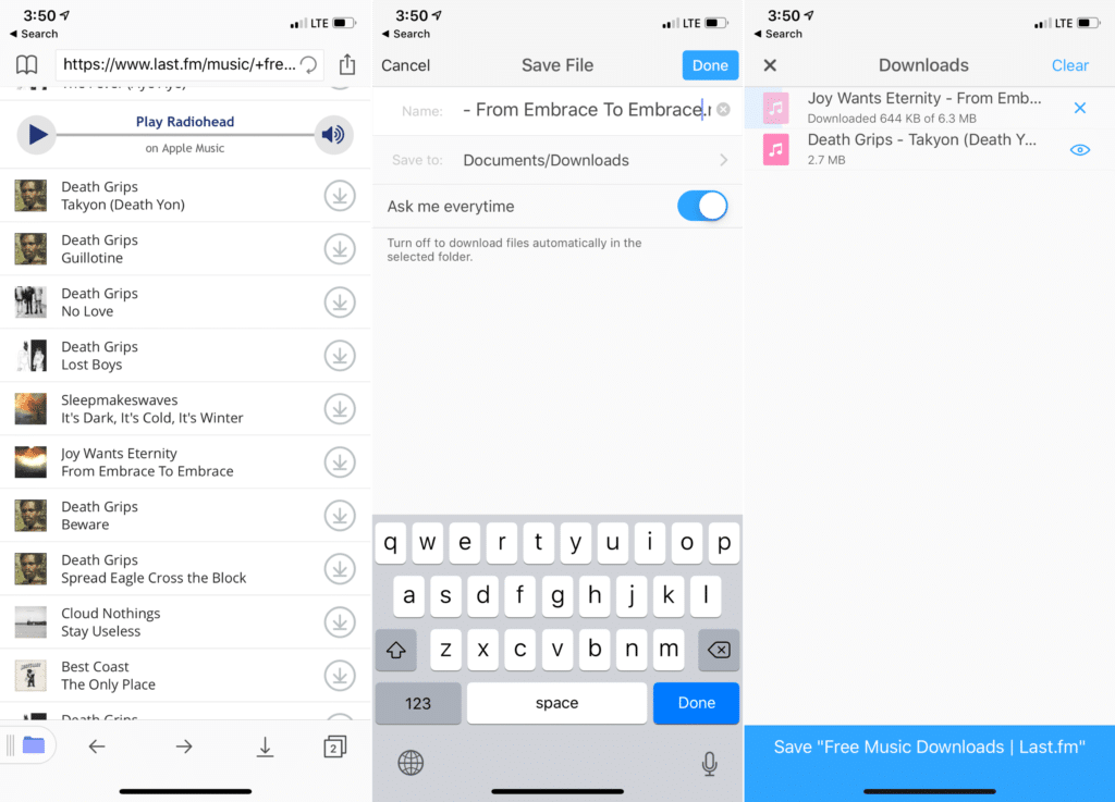 How To Download Songs From Safari to iPhone 1