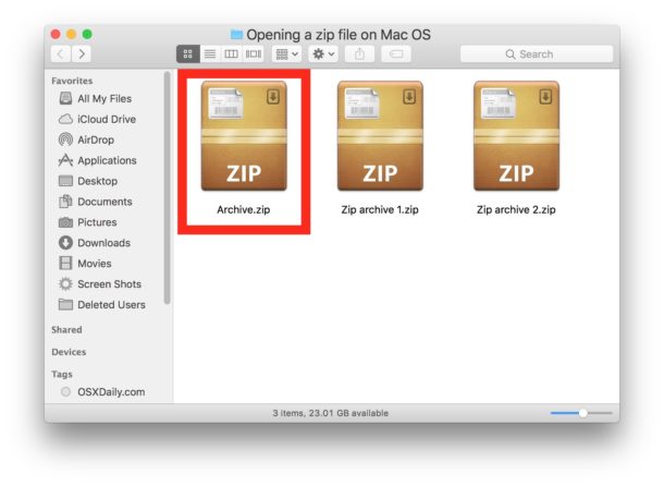 How To Download Zip Files On A Mac 5