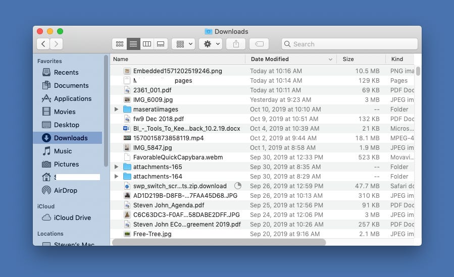 How To Open Your Downloads On Mac 1