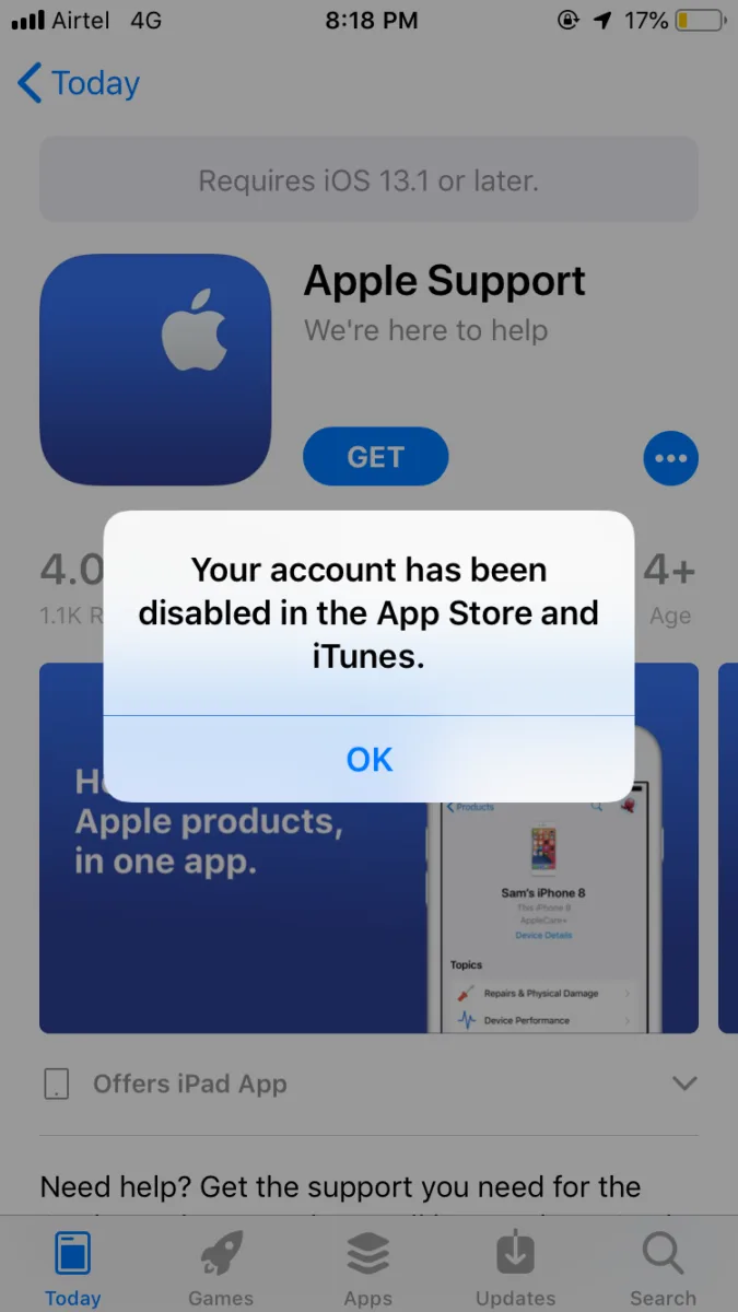 How To Enable Apple Account On App Store 1