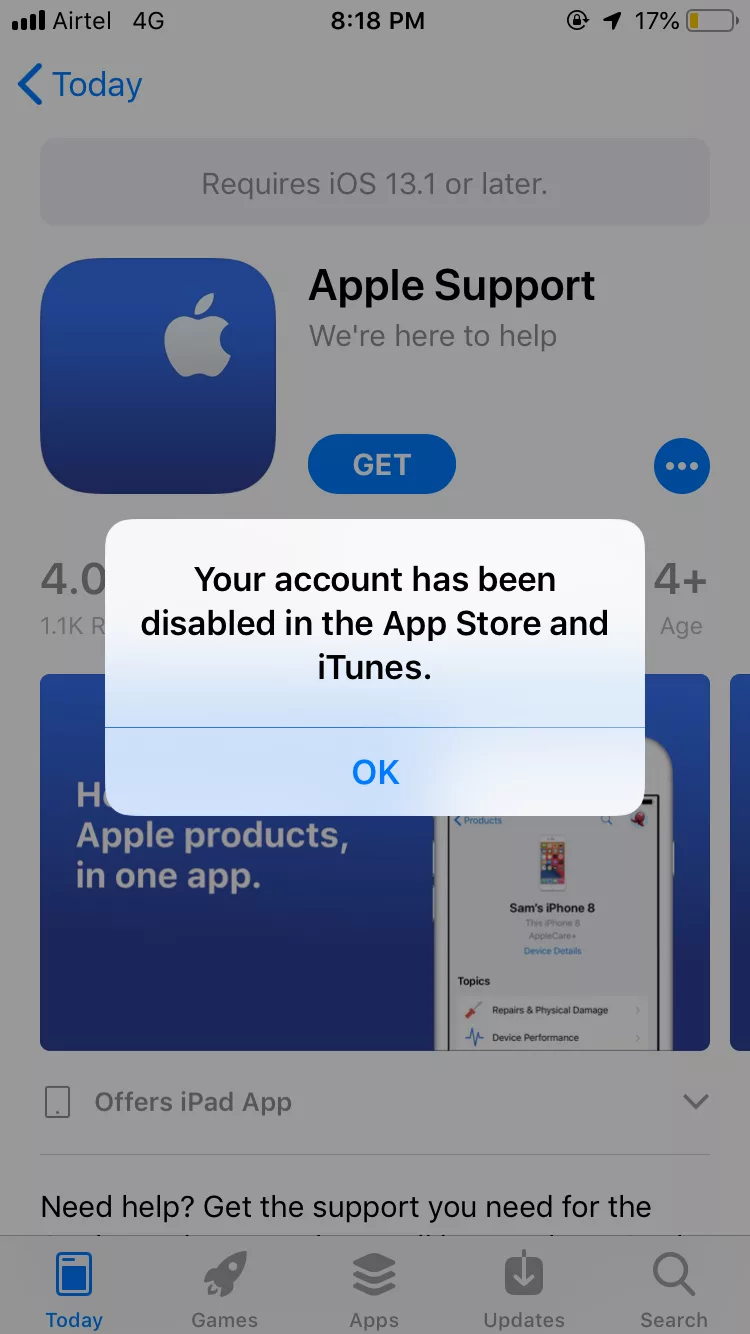 How To Enable Apple Account On App Store 11