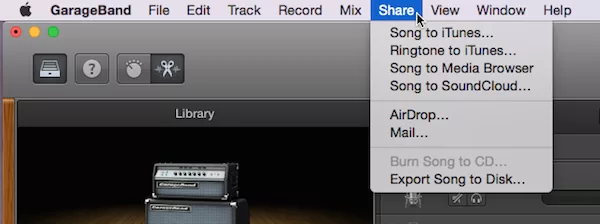 How To Export Garageband Song To iTunes 7
