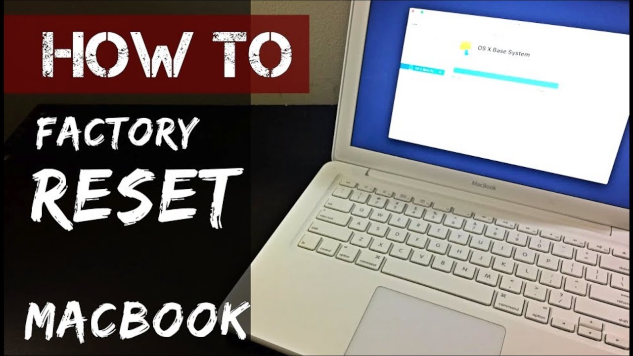 How To Factory Reset Macbook 2008 Without Disc 13