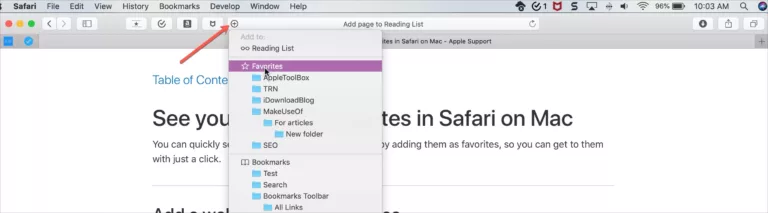How To Edit Favorites On Your Mac 7