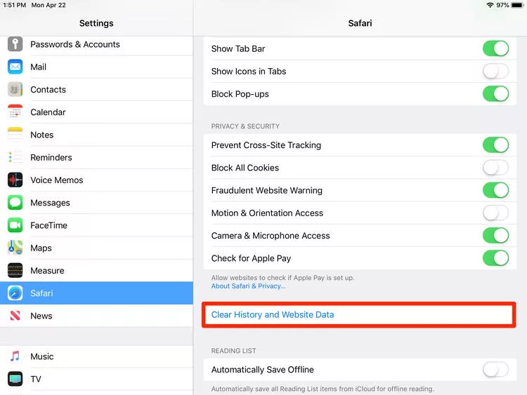How To Delete Google History On Ipad 7