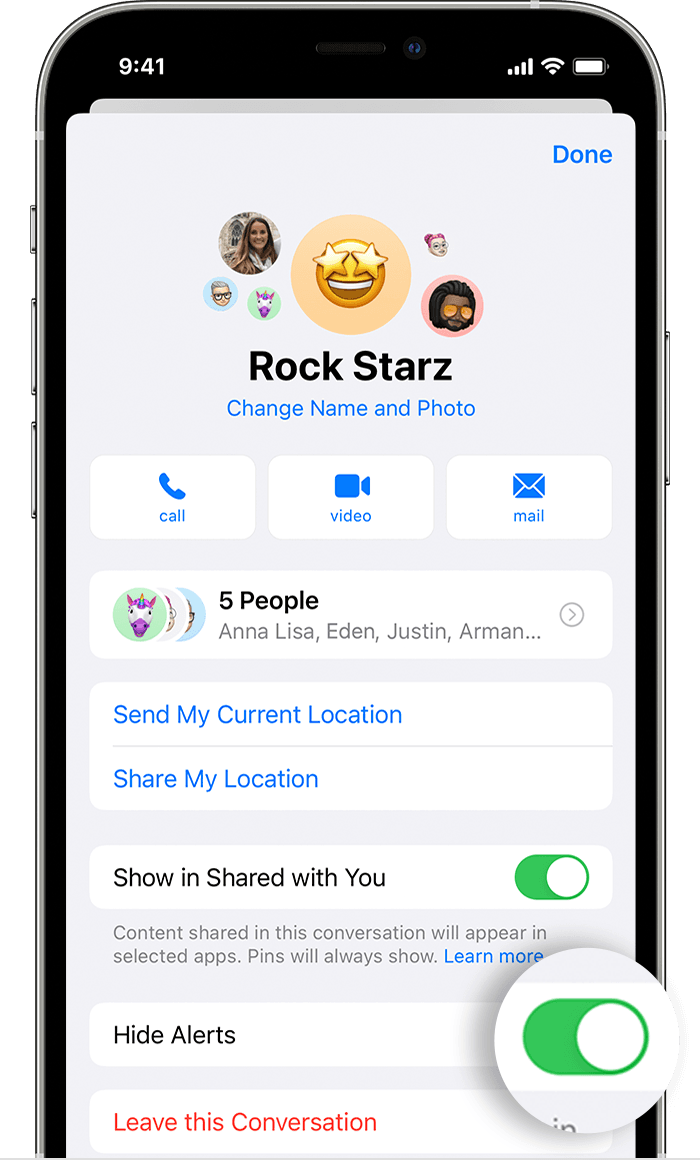 rejoin text conversation iphone