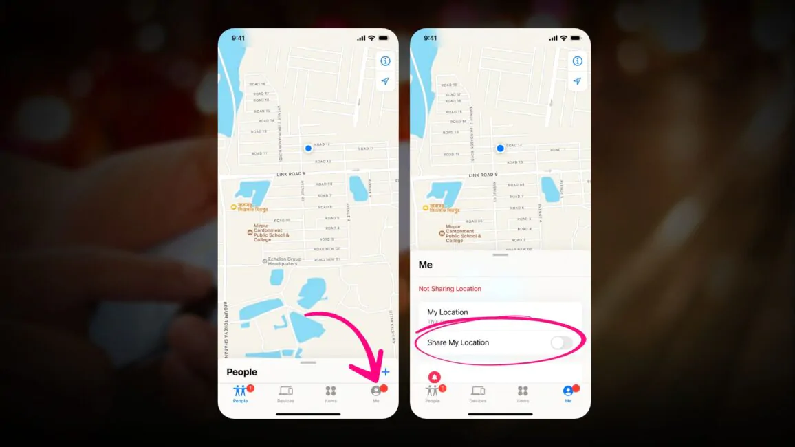 How To Freeze Your Location On iPhone 1