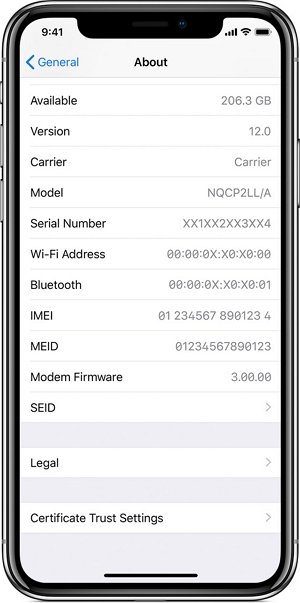 How To Find IMEI On iPhone That Won't Turn On 1
