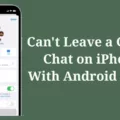 How To Leave Group Chat on iPhone As Android User 9