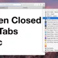 How To Access Your Old Tabs On Safari On Mac 1