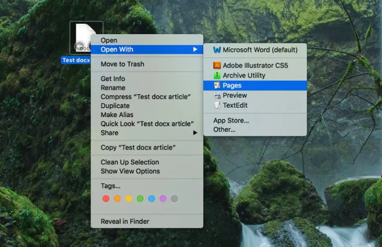 How To Open A DOCX File On Your Mac 9