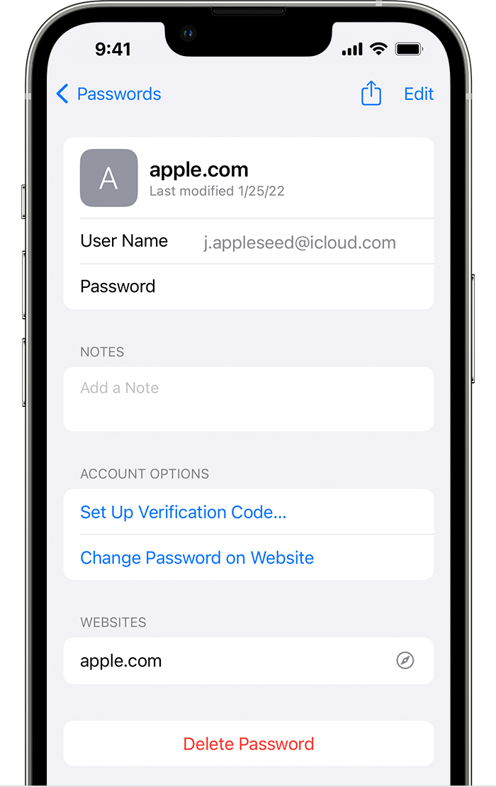 How To Backup Passwords On iPhone 1
