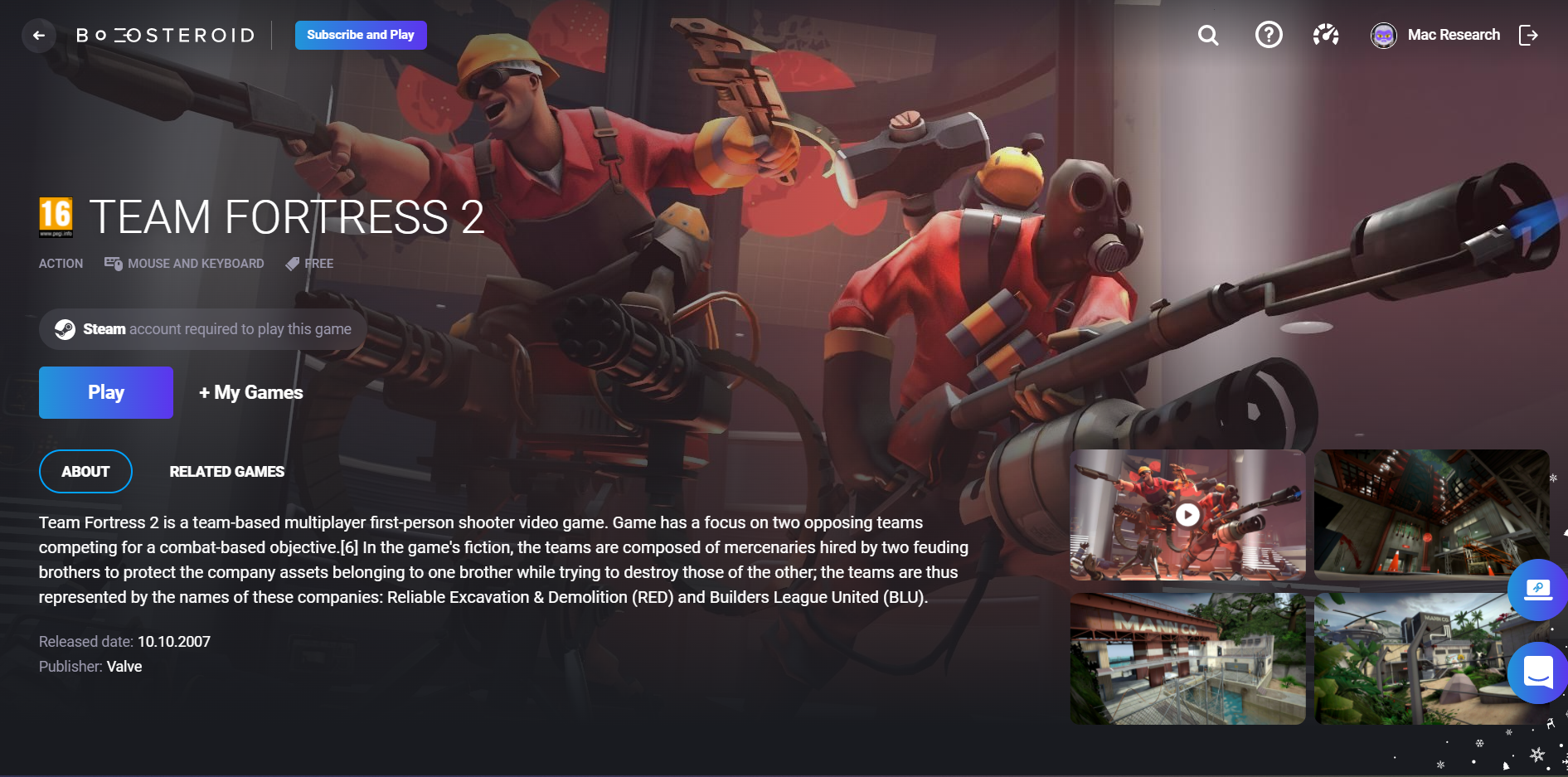 How To Play TF2 On Mac Catalina 1