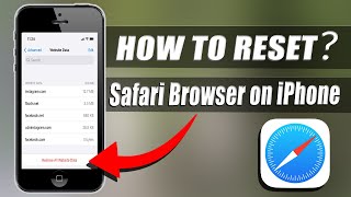 How To Reset Safari Browser On iPhone 9