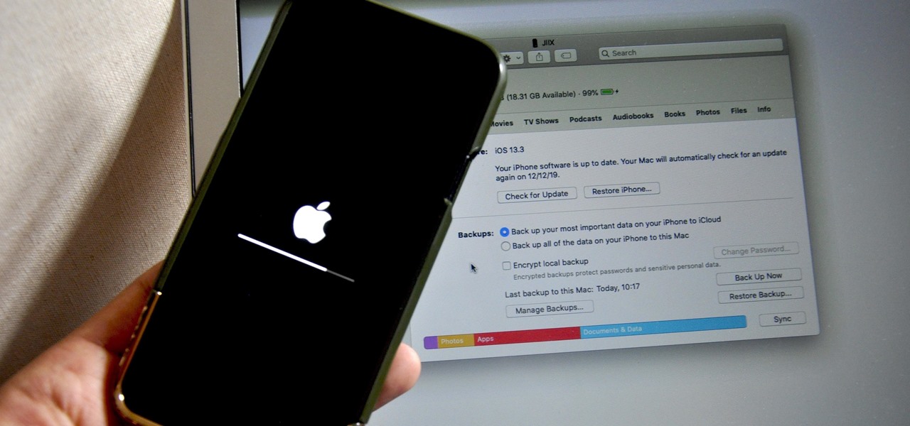 How To Restore Your iPhone With Mac 1