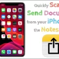 How To Send Scan Documents To Email On iPhone 17