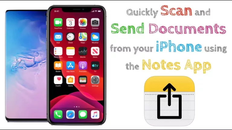 How To Send Scan Documents To Email On iPhone 13
