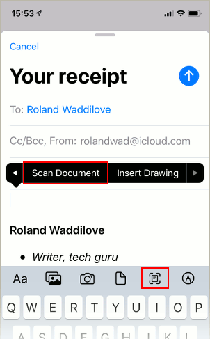 How To Scan On iPhone And Send To Email 2 How To Scan On iPhone And Send To Email 1