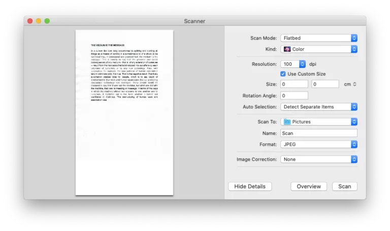 How To Save Scanned Document On Mac 5