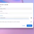 How To Share WiFi Password On Chromebook 15