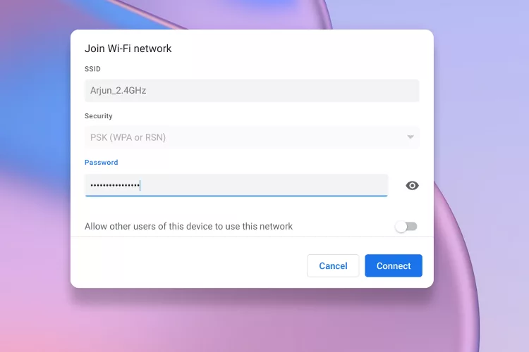 How To Share WiFi Password On Chromebook 1
