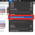 How To Show Hidden Photo Album On Mac 5