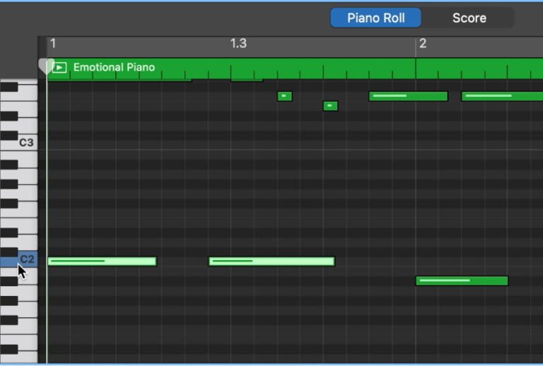 How To Show Piano Notes In Garageband 3