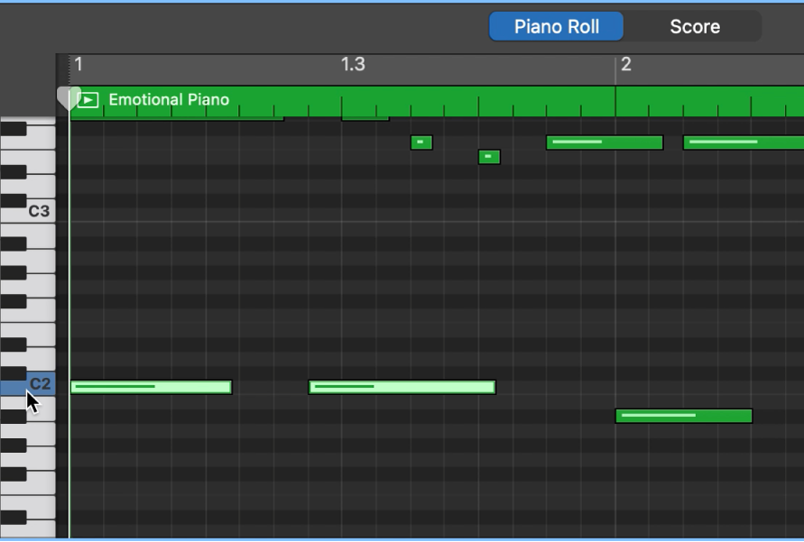 How To Show Piano Notes In Garageband 1