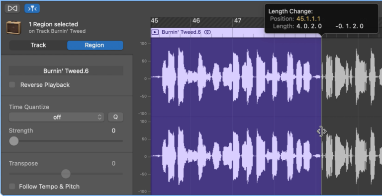 How To Split A Track In Garageband On iPad 15