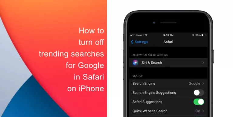 How To Remove Trending Searches From Google On Safari 15