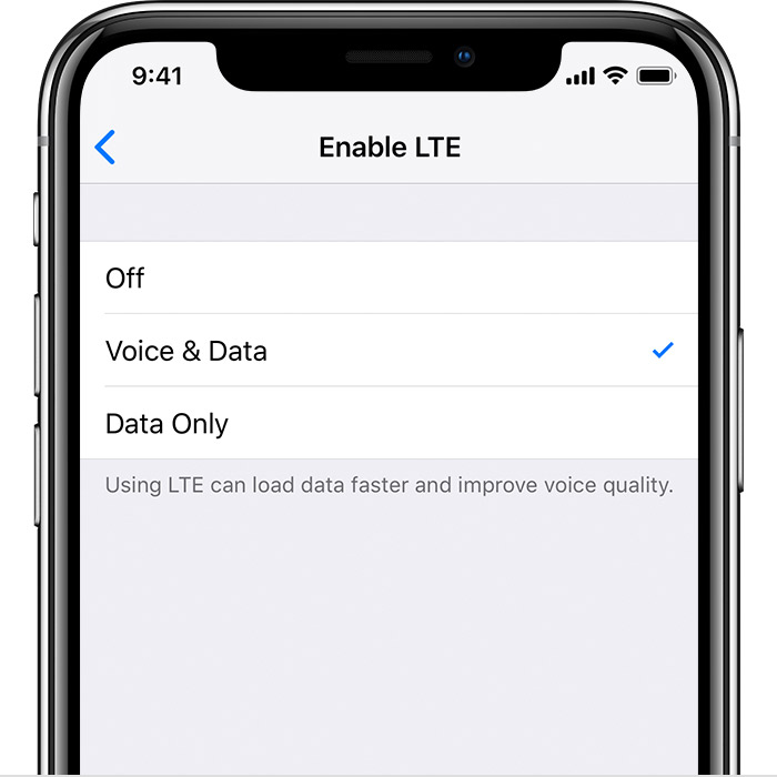 How To Turn On LTE Mode On Your iPhone XR 1