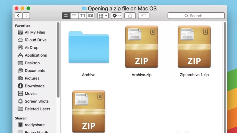 How To Open A Zip File On Macbook Pro 1
