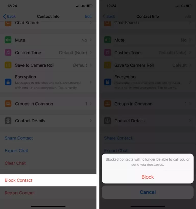 How To Block Someone on Whatsapp on iPhone 5
