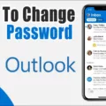 How To Change Outlook Password on Your iPhone 3
