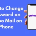 How To Change Yahoo Email Password On Iphone 11