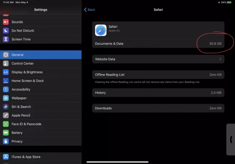 How To Clear Safari Documents And Data 15