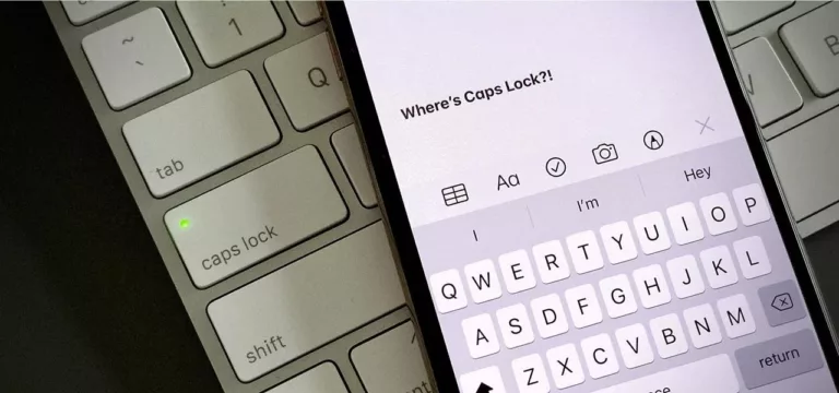 How To Keep Caps Lock On Your iPhone 3