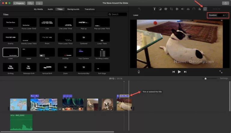 How To Make Your Trailers Longer In iMovie 3