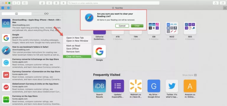 How To Remove Items From Your Safari Reading List 19