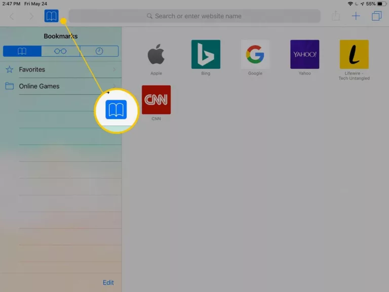 How To Restore Bookmarks On Your iPad 1