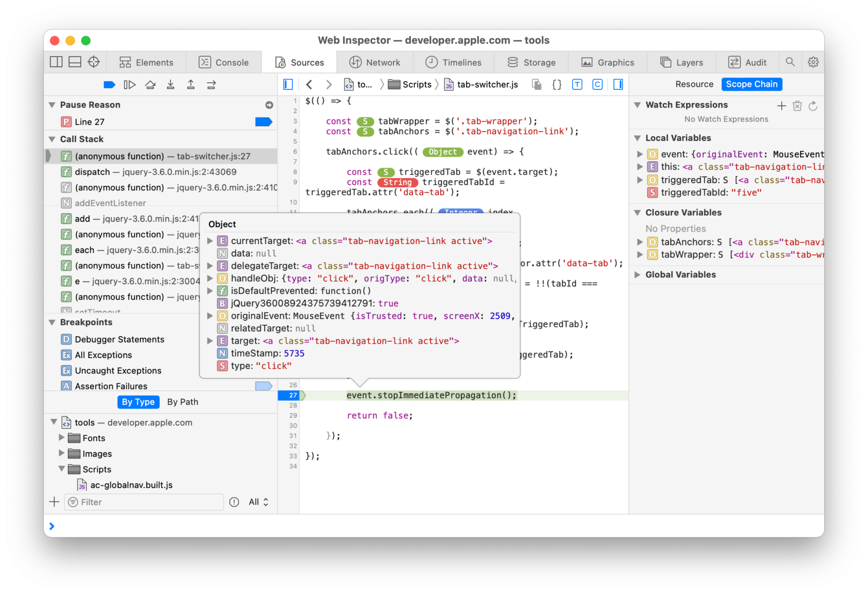 edit source code in safari