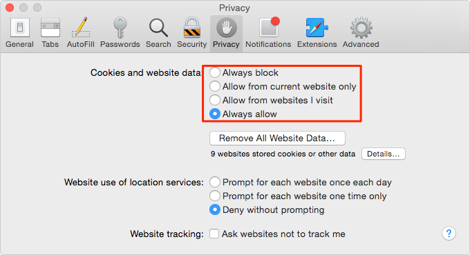 How To Update 3rd Party Cookies On Mac 2 How To Update 3rd Party Cookies On Mac 1