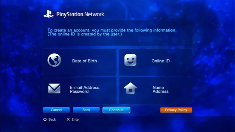 How To Create PlayStation Account 7