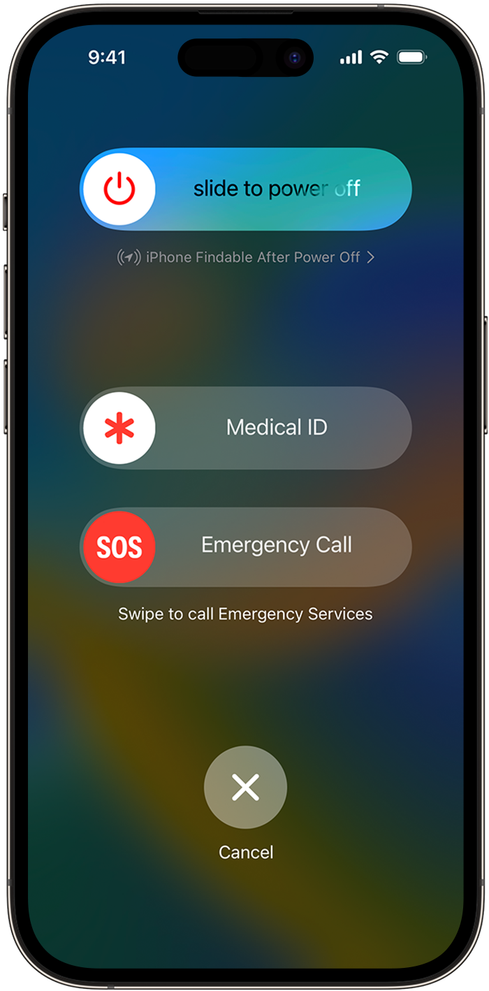 how to turn off iphone without emergency call