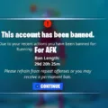 How to Unban Yourself Fortnite's Banned Screen 15