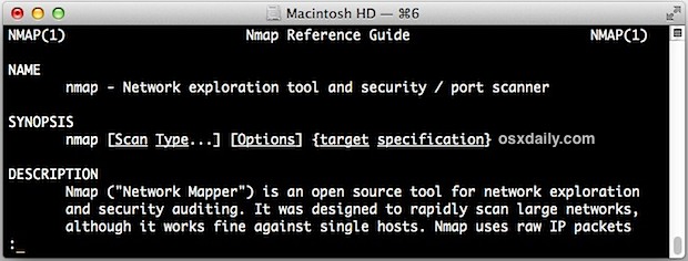 How to Install Nmap on Mac OS X 11