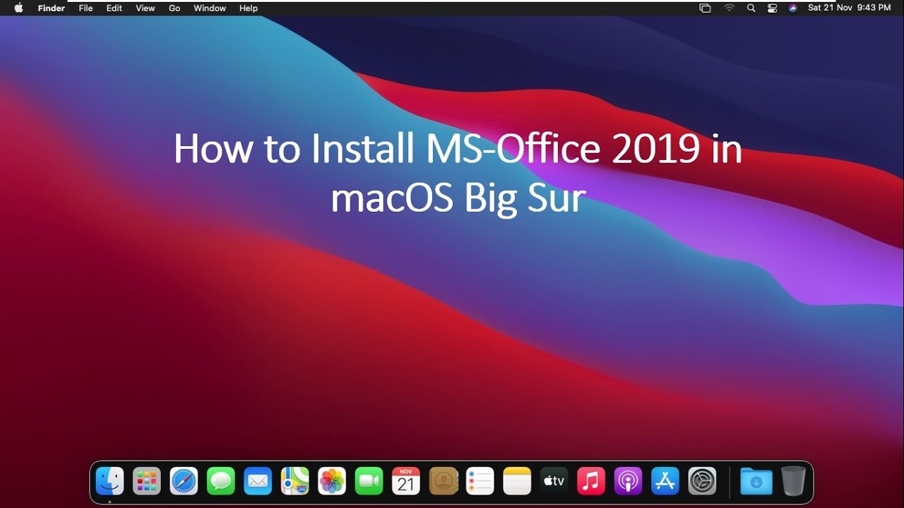 How to Install Office 2019 on Your Mac 1
