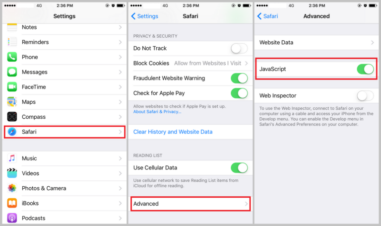 How To Turn Off Javascript On iPhone 19