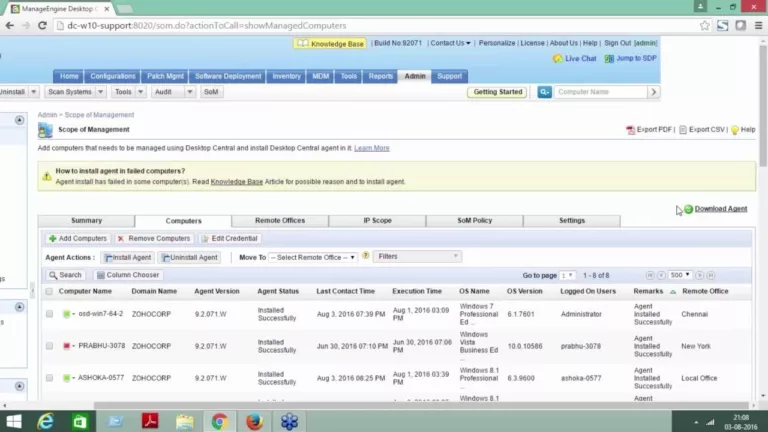 How to Manage Your Devices with ManageEngine Desktop Central 3